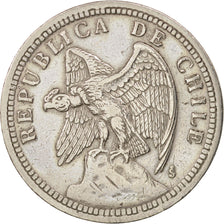 Cile, Peso, 1933, BB, Rame-nichel, KM:176.1