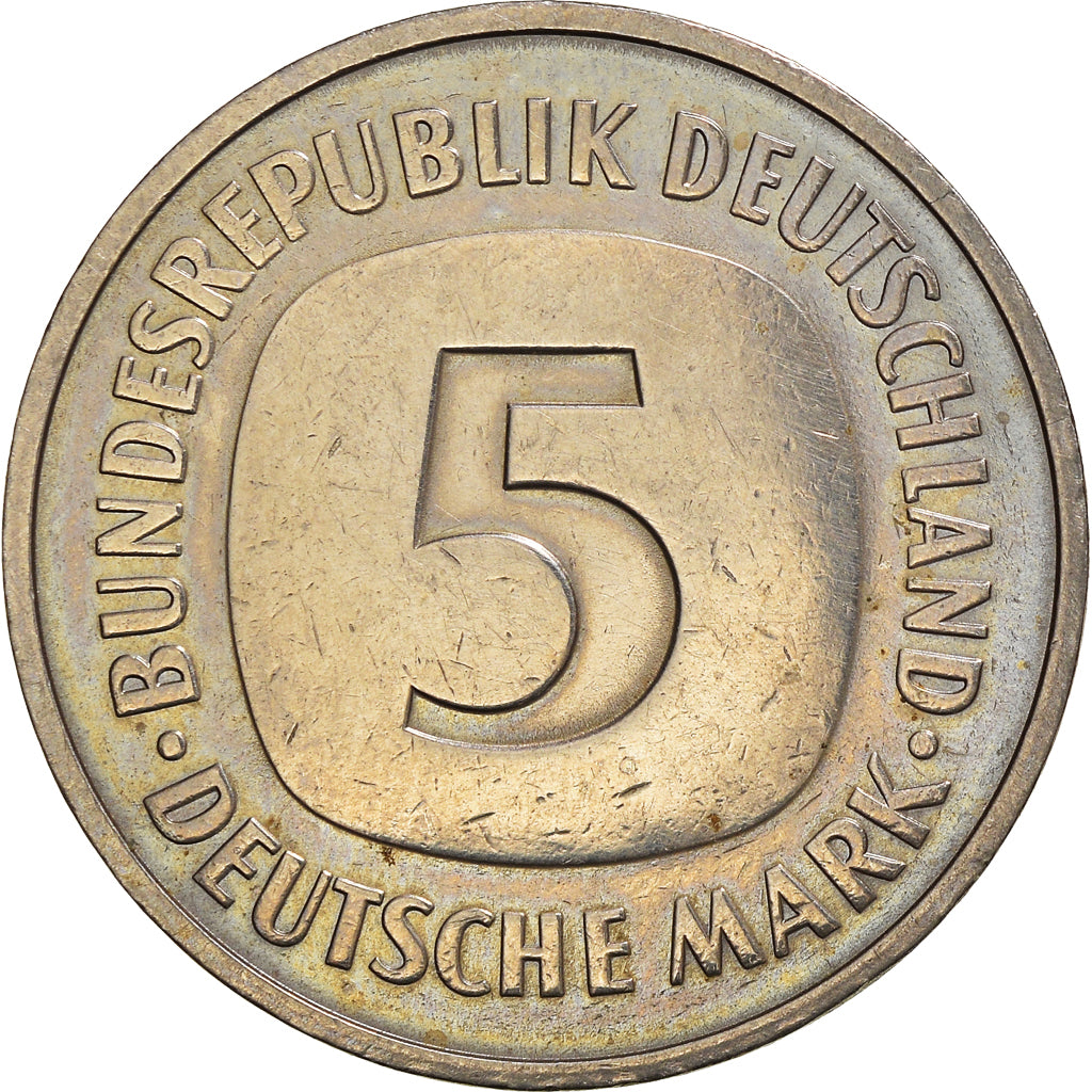 Monnaie, République fédérale allemande, 5 Mark, 1975, Munich, TTB