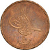 Coin, Egypt, Abdul Aziz, 40 Para, Qirsh, 1869/AH1277, Misr, EF(40-45), Bronze