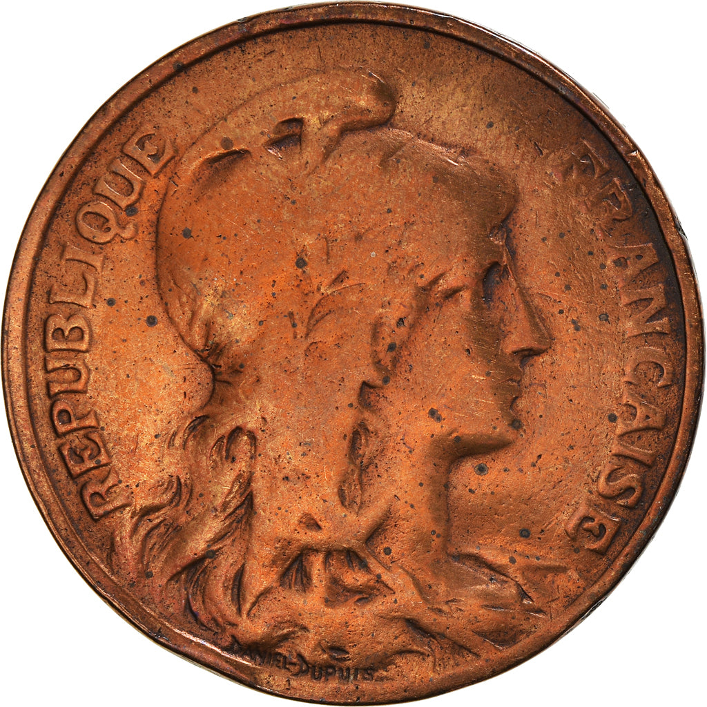 Münze, Frankreich, Dupuis, 10 Centimes, 1913, Paris, SGE+, Bronze, KM:843