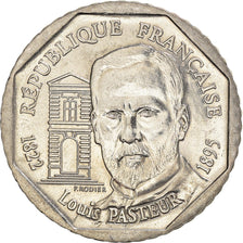 Coin, France, Pasteur, 2 Francs, 1995, EF(40-45), Nickel, KM:1119