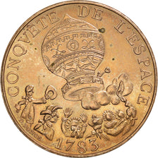 Moneta, Francia, La conquête, 10 Francs, 1983, BB, Nichel-bronzo, KM:952