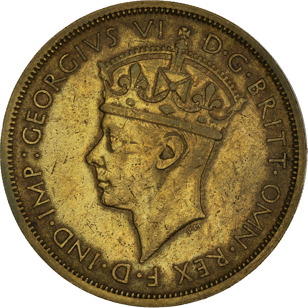 Monnaie, Afrique Occidentale britannique, George VI, 2 Shillings, 1938, TTB