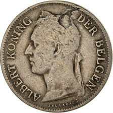 Coin, Belgian Congo, 50 Centimes, 1921, VF(20-25), Copper-nickel, KM:23
