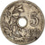 Moeda, Bélgica, 5 Centimes, 1906, VF(20-25), Cobre-níquel, KM:55