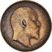 Moneta, Wielka Brytania, Edward VII, Penny, 1907, VF(20-25), Brązowy, KM:794.2