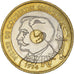 Coin, France, Pierre de Coubertin, 20 Francs, 1994, AU(55-58), Tri-Metallic