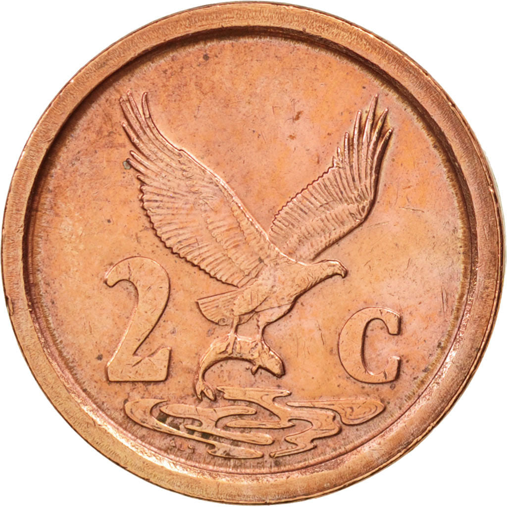 Afrique du Sud, 2 Cents, 1994, SUP, Copper Plated Steel, KM:133