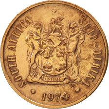 Monnaie, Afrique du Sud, 2 Cents, 1974, TTB+, Bronze, KM:83