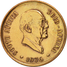 Moneta, Sudafrica, 2 Cents, 1976, SPL-, Bronzo, KM:92