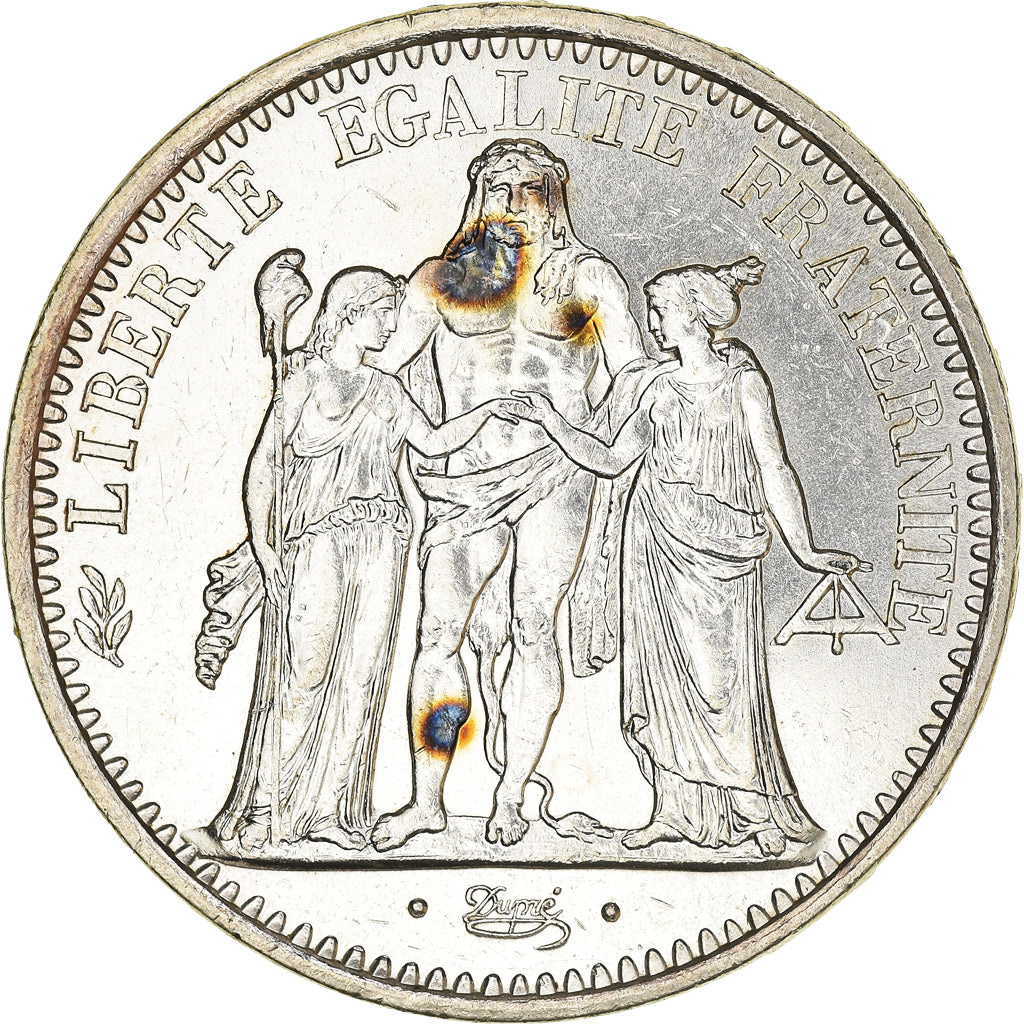 Coin, France, Hercule, 10 Francs, 1968, Paris, AU(55-58), Silver, KM:932