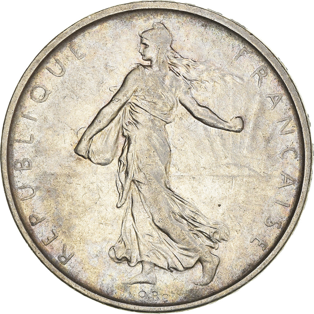 Moneta, Francia, Semeuse, 5 Francs, 1963, Paris, BB, Argento, KM:926