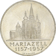 Moneta, Austria, 25 Schilling, 1957, EF(40-45), Srebro, KM:2883