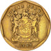 Moneda, Sudáfrica, 50 Cents, 1996, Pretoria, MBC, Bronce chapado en acero
