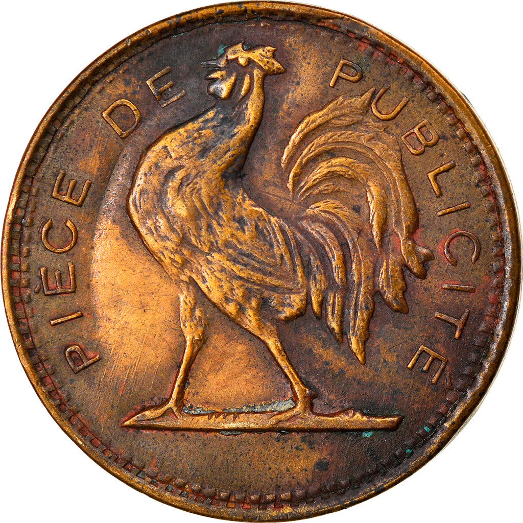 France, Token, Maison close, paris, Aux Belles Poules, 32 Rue Blondel