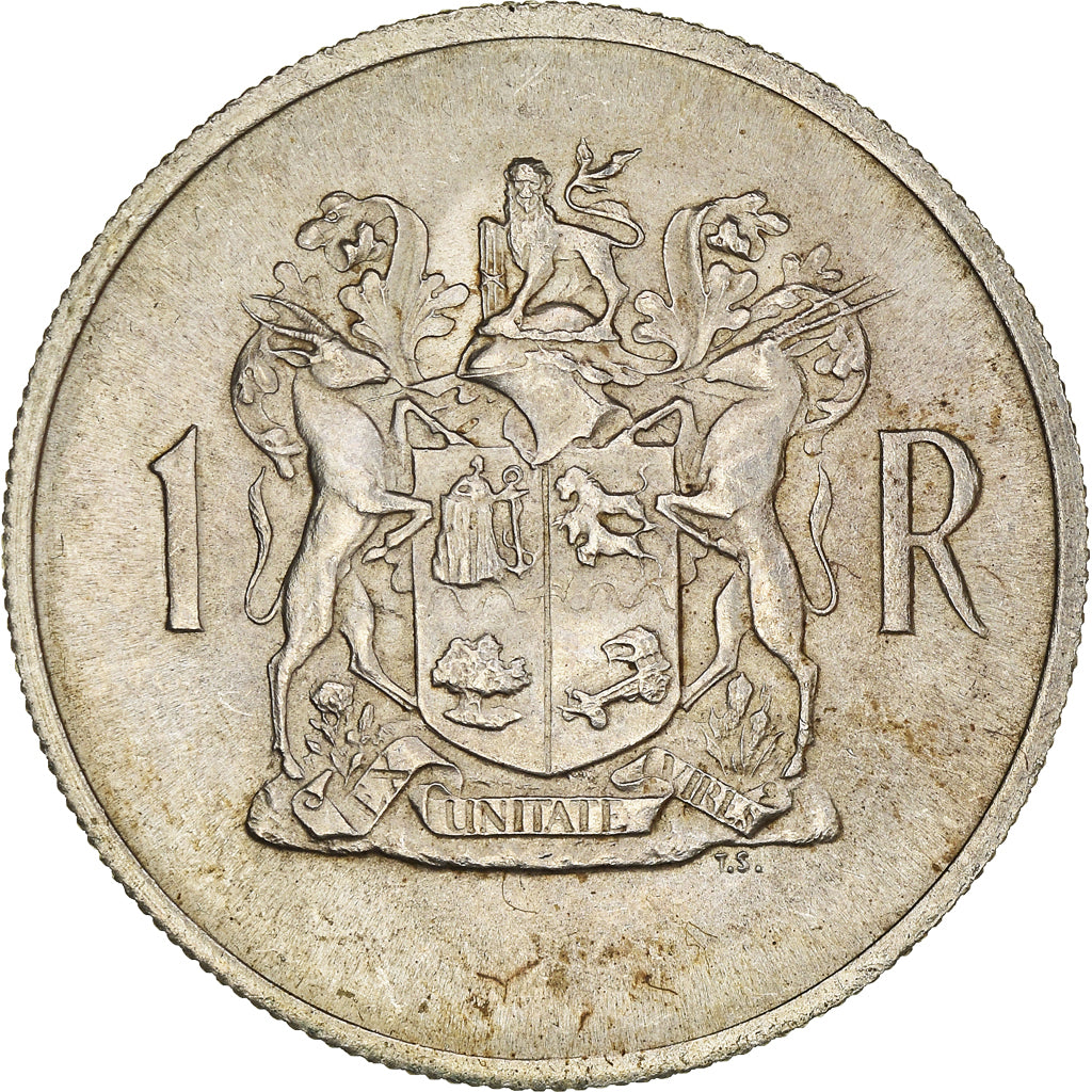 Monnaie, Afrique du Sud, Rand, 1969, TTB+, Argent, KM:80.1