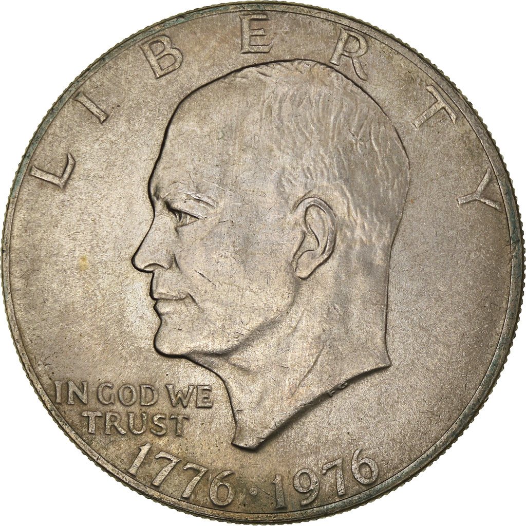Coin, United States, Dollar, 1976, Philadelphia, AU(50-53), Copper-Nickel Clad