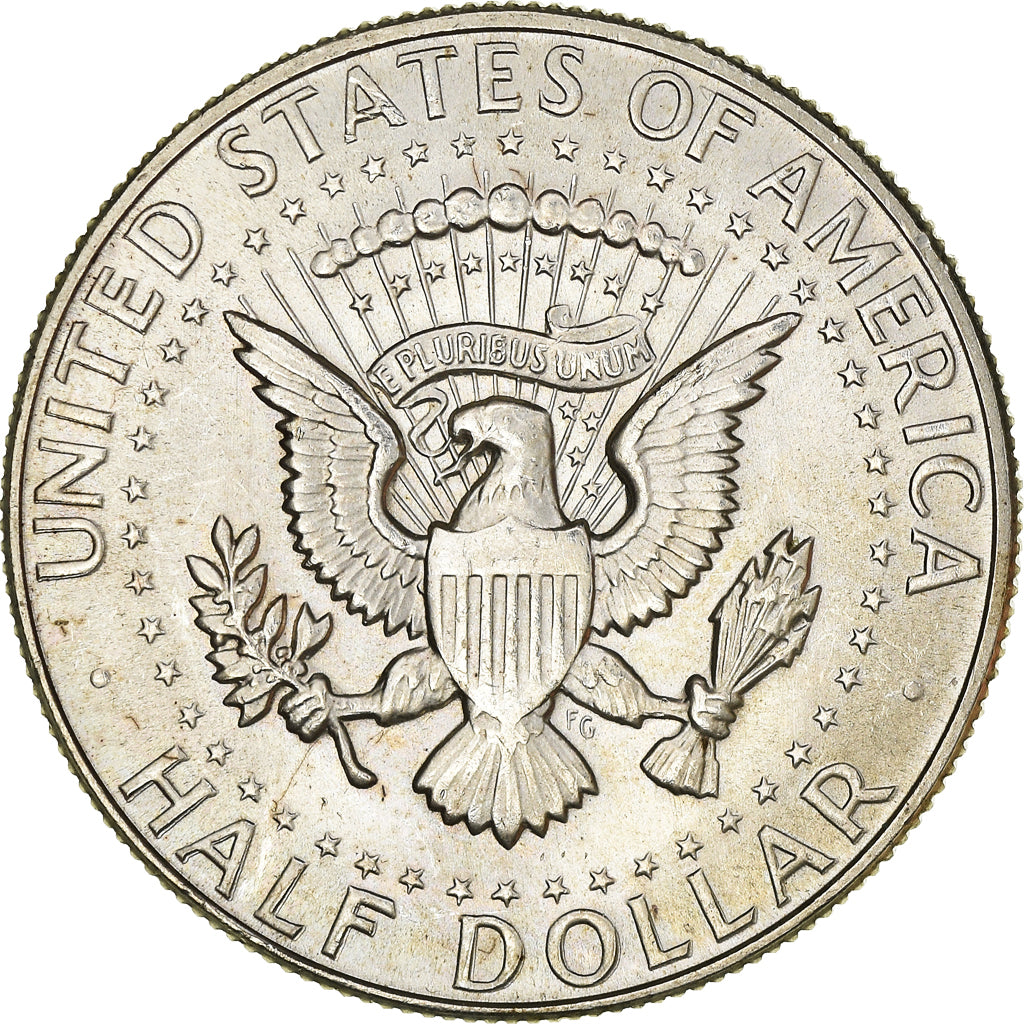 Coin, United States, Kennedy Half Dollar, Half Dollar, 1965, U.S. Mint