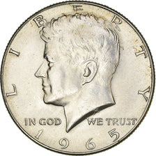 Monnaie, États-Unis, Kennedy Half Dollar, Half Dollar, 1965, U.S. Mint