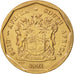 Münze, Südafrika, 50 Cents, 1992, Pretoria, VZ, Bronze Plated Steel, KM:137