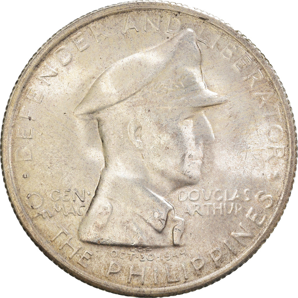 Coin, Philippines, Peso, 1947, AU(50-53), Silver, KM:185
