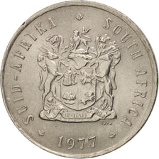 South Africa, 5 Cents, 1977, AU(55-58), Nickel, KM:84
