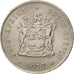 South Africa, 5 Cents, 1977, AU(55-58), Nickel, KM:84