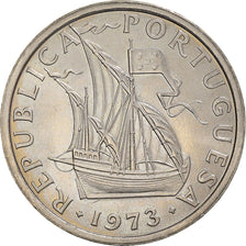 Munten, Portugal, 10 Escudos, 1973, Lisbon, PR, Copper-Nickel Clad Nickel