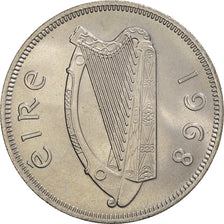 Coin, IRELAND REPUBLIC, Florin, 1968, MS(63), Copper-nickel, KM:15a