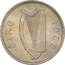 Coin, IRELAND REPUBLIC, Shilling, 1968, MS(63), Copper-nickel, KM:14A