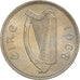 Coin, IRELAND REPUBLIC, Shilling, 1968, MS(63), Copper-nickel, KM:14A