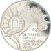 Coin, GERMANY - FEDERAL REPUBLIC, 10 Mark, 1972, Hambourg, BE, MS(63), Silver