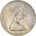 Moneta, Nowa Zelandia, Elizabeth II, Dollar, 1967, AU(55-58), Miedź-Nikiel