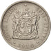 Coin, South Africa, 10 Cents, 1974, EF(40-45), Nickel, KM:85
