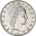 Moneda, Italia, 50 Lire, 1972, Rome, MBC+, Acero inoxidable, KM:95.1