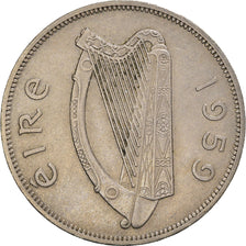 Coin, IRELAND REPUBLIC, 1/2 Crown, 1959, EF(40-45), Copper-nickel, KM:16a