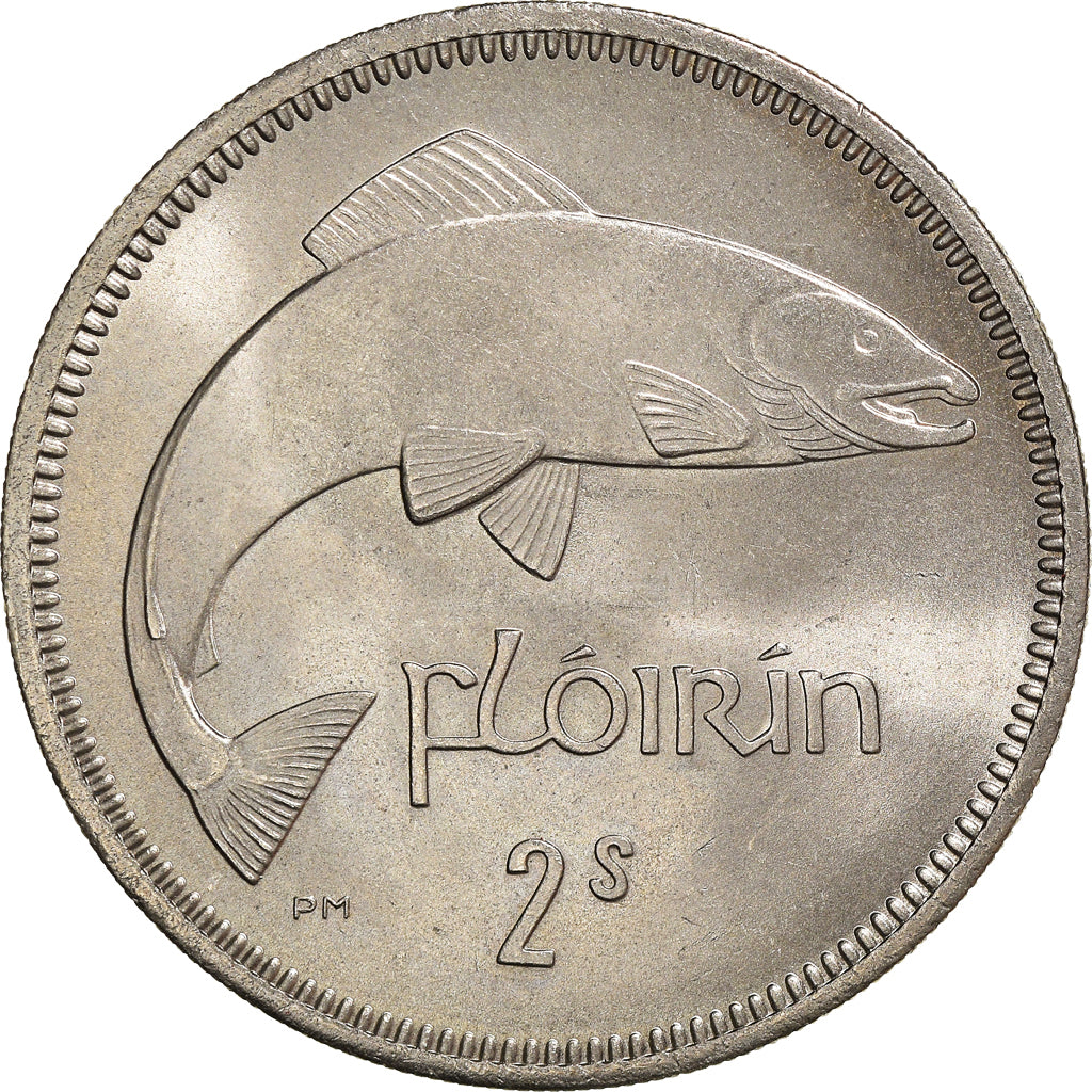 Monnaie, République d'Irlande, Florin, 1966, TTB+, Cupro-nickel, KM:15a