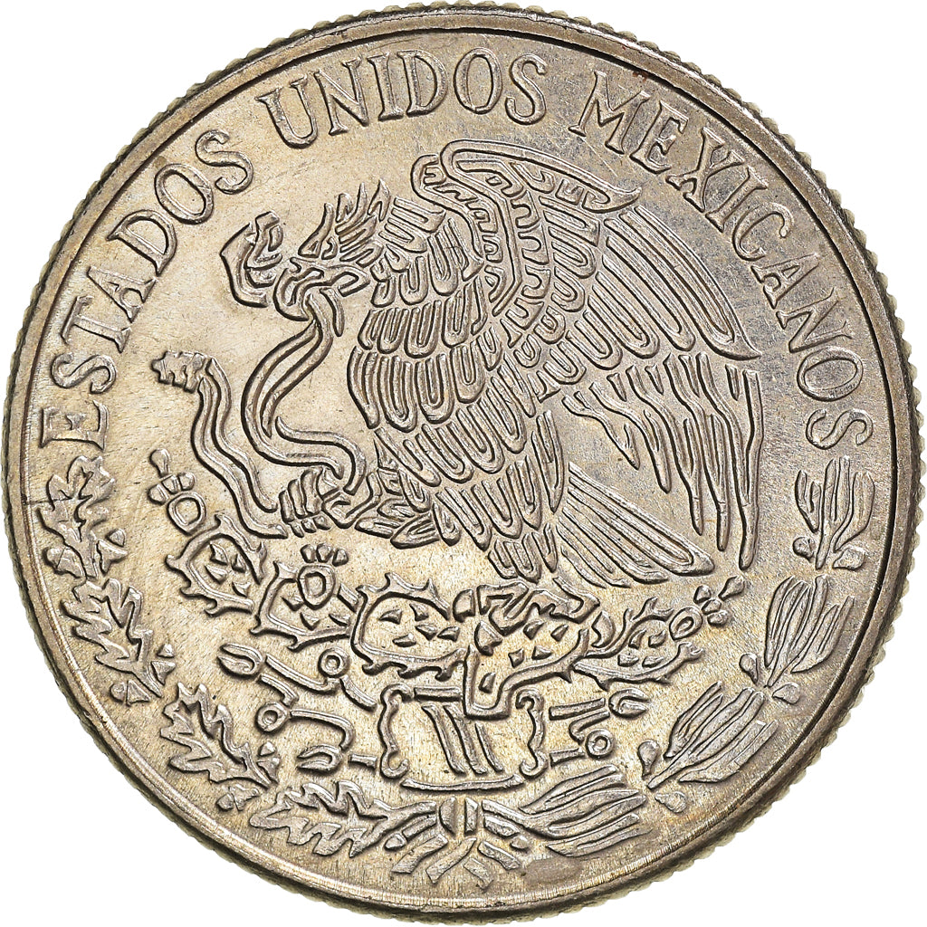 Moneta, Mexico, 50 Centavos, 1970, Mexico City, AU(50-53), Miedź-Nikiel, KM:452