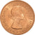 Coin, Great Britain, Elizabeth II, Penny, 1966, AU(55-58), Bronze, KM:897