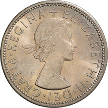 Coin, Great Britain, Elizabeth II, Florin, Two Shillings, 1966, AU(55-58)