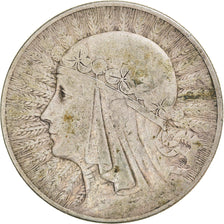 Monnaie, Pologne, 10 Zlotych, 1933, Warsaw, TB+, Argent, KM:22