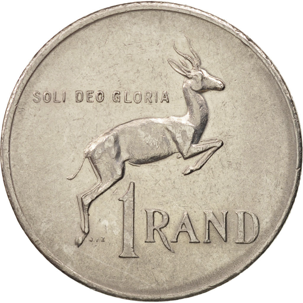 South Africa, Rand, 1982, EF(40-45), Nickel, KM:115