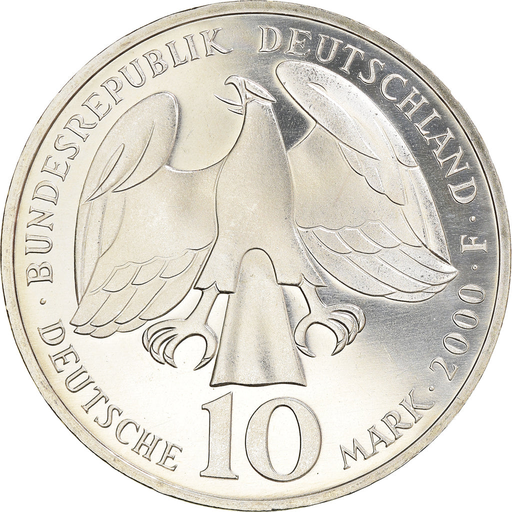 Moneda, ALEMANIA - REPÚBLICA FEDERAL, 250th anniversary of the death of Bach