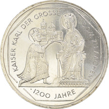 Coin, GERMANY - FEDERAL REPUBLIC, 10 Mark, 2000, Karlsruhe, BE, MS(65-70)