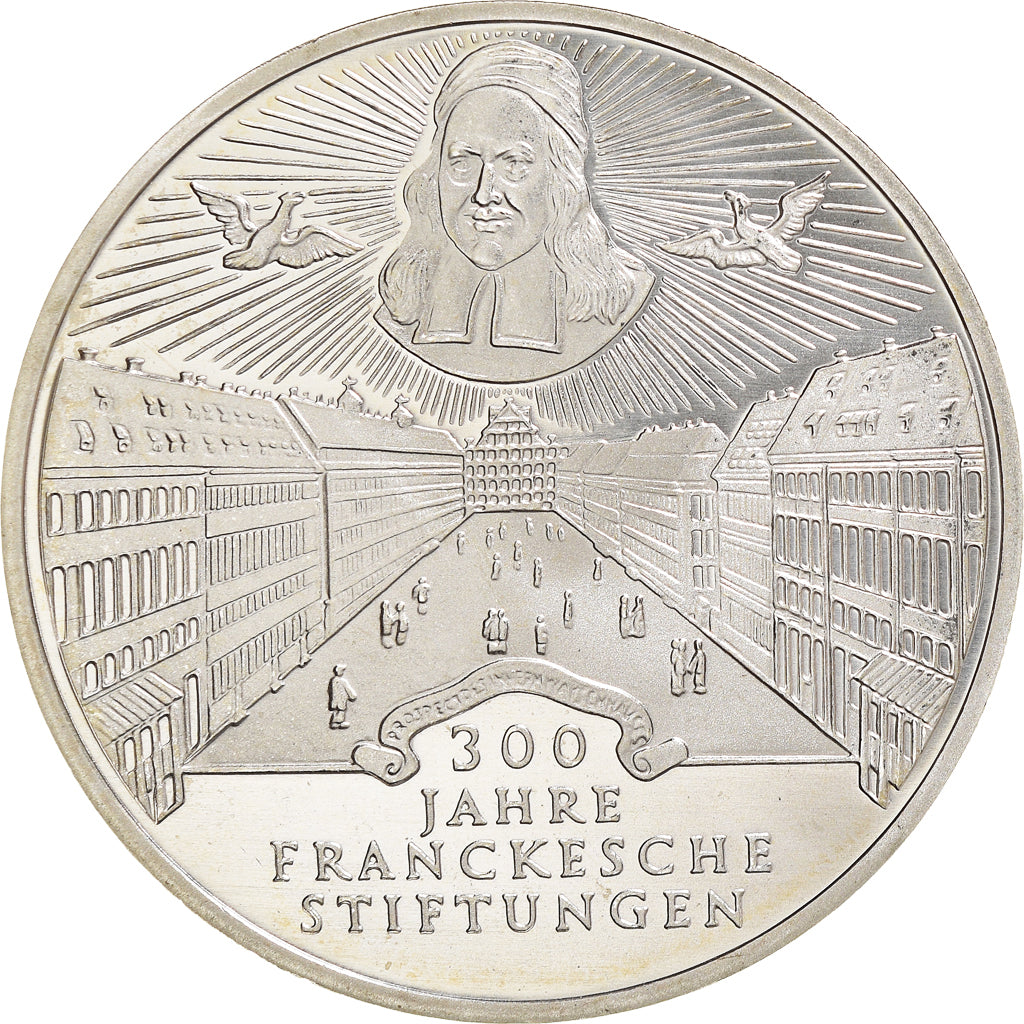 Coin, GERMANY - FEDERAL REPUBLIC, 10 Mark, 1998, Berlin, BE, MS(65-70), Silver