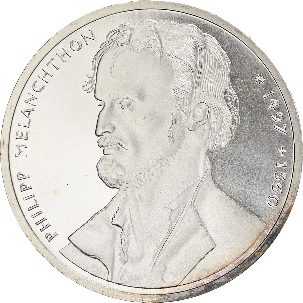 Monnaie, République fédérale allemande, 10 Mark, 1997, Hamburg, BE, FDC