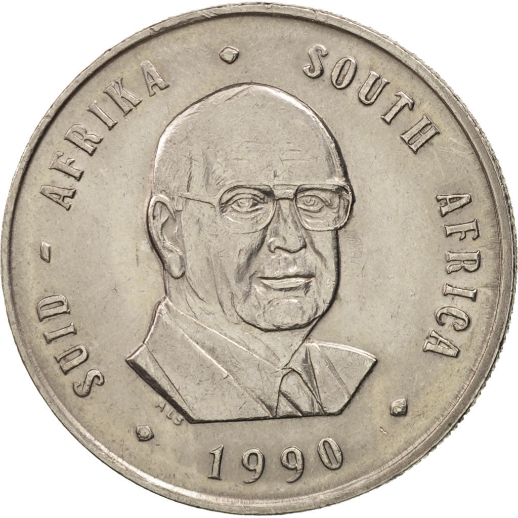 South Africa, Rand, 1990, AU(50-53), Nickel, KM:141