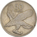 Moneta, Botswana, 50 Thebe, 1977, British Royal Mint, BB, Rame-nichel, KM:7