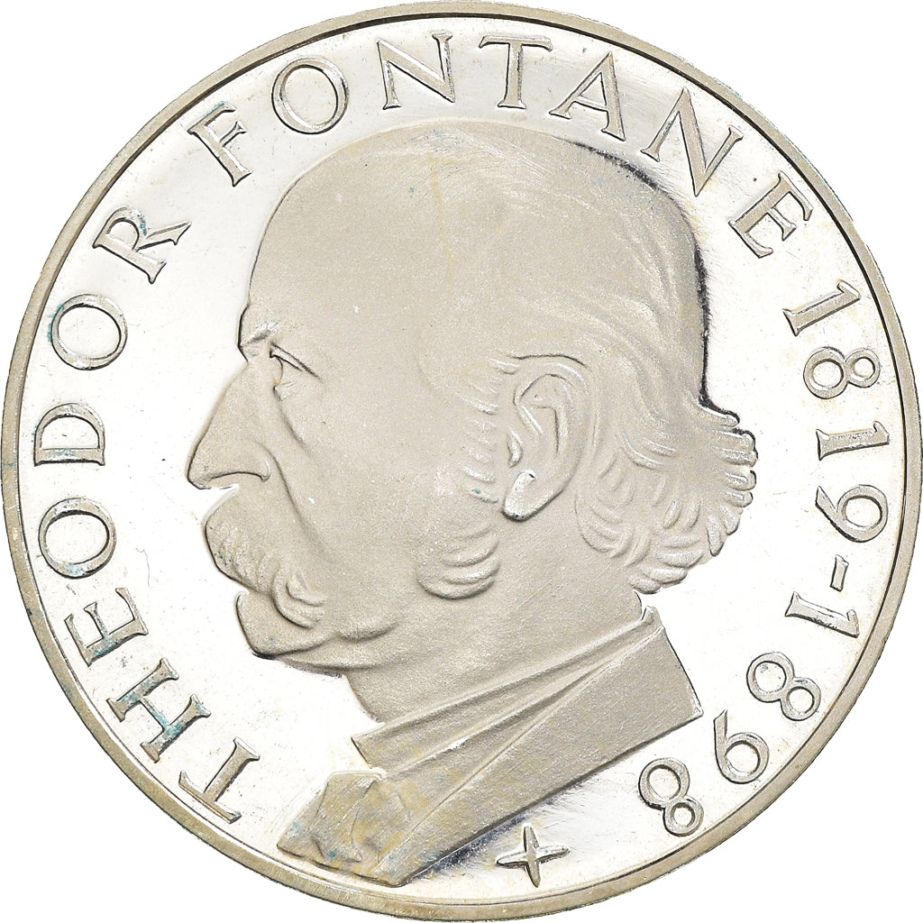 Münze, Bundesrepublik Deutschland, 5 Mark, 1969, Karlsruhe, Germany, BE, UNZ
