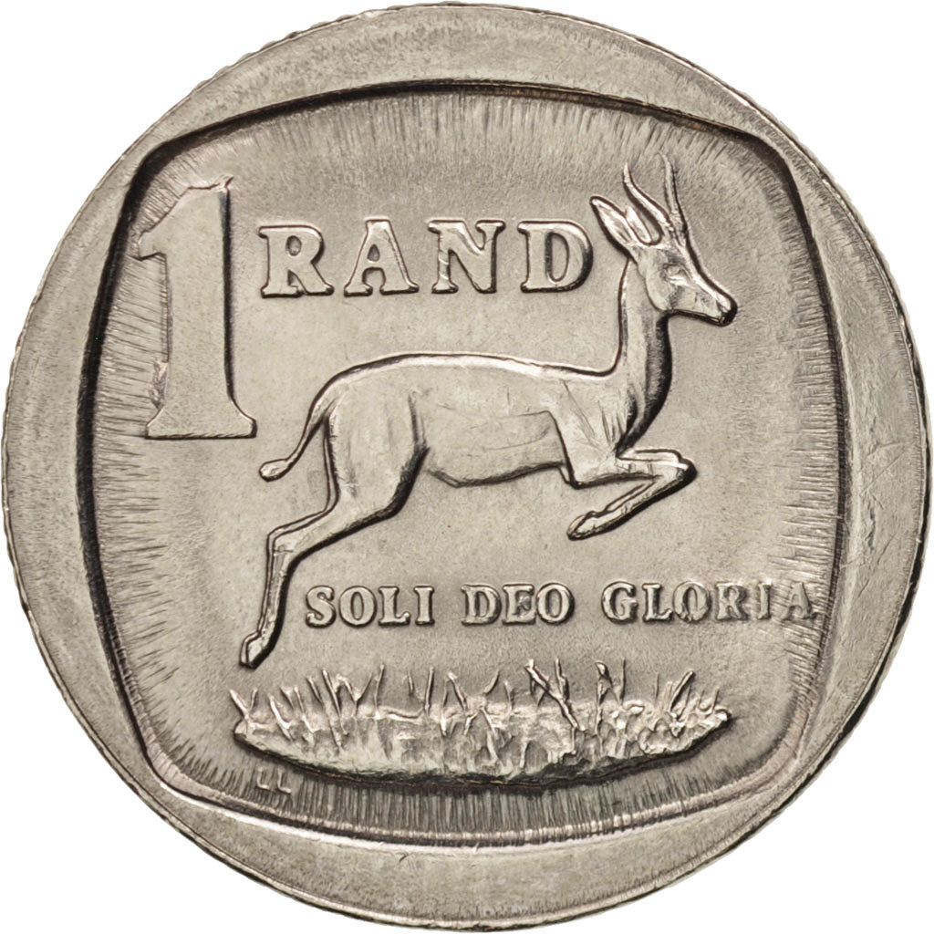 South Africa, Rand, 1992, MS(63), Nickel Plated Copper, KM:138